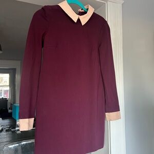 Long sleeve collar Cynthia Steffe mini dress